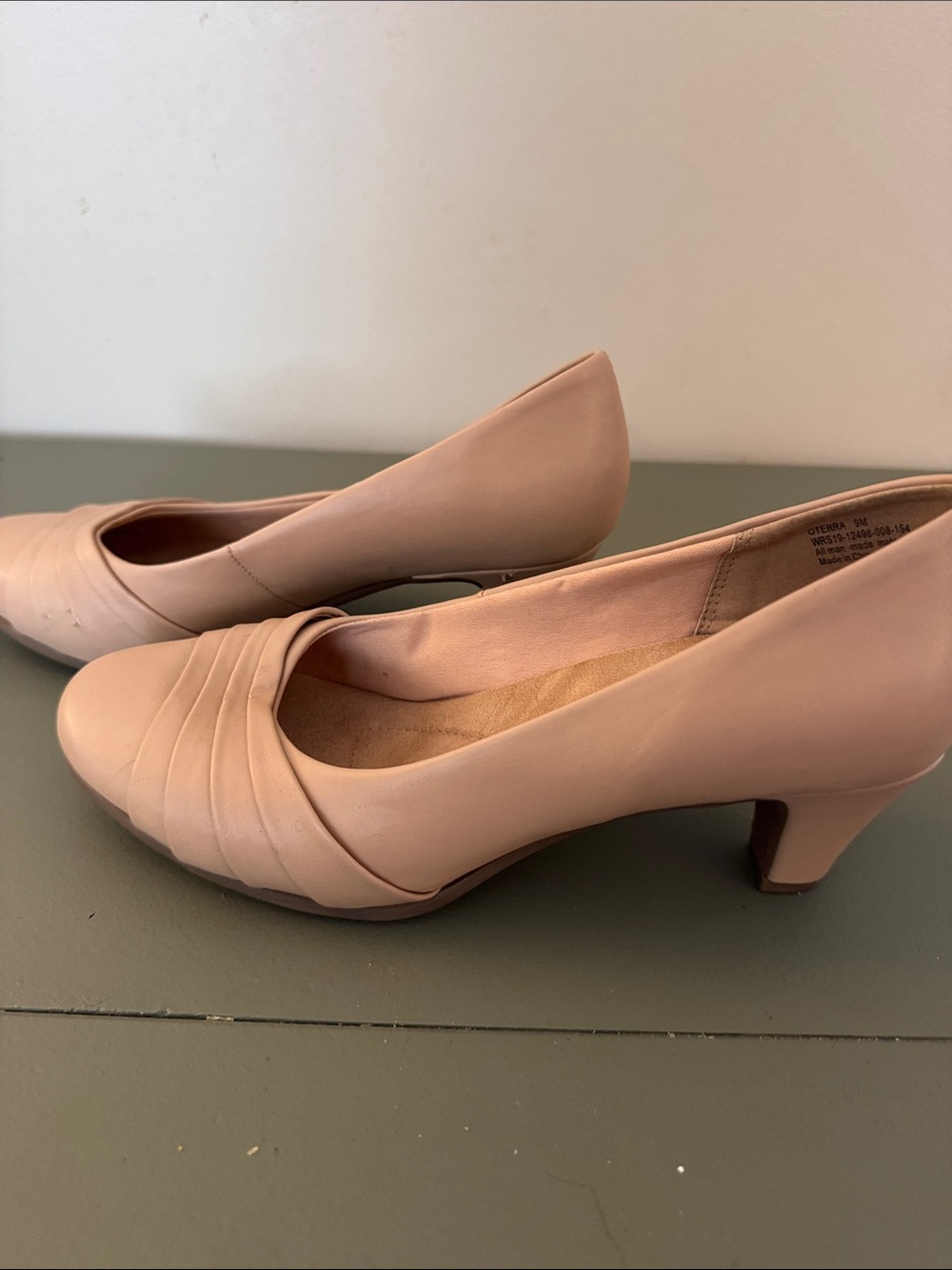Soft Nude Pink Low Heel Kim Rogers Pumps